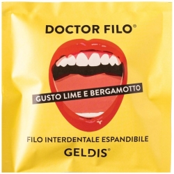 Lime and Bergamot - Expandable dental floss 30 m