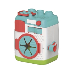 Soft Clemmy My First Washing Machine - Sensory Game with 5 Soft Bricks