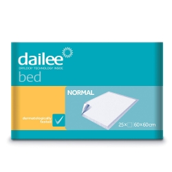 Bed - 25 Absorbent Bed Protectors Normal 40x60