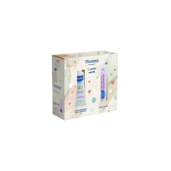 Mustela Diaper Bag - Cleansing Fluid, 1, 2, 3-Day Changing Paste, and Diaper Bag