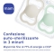 Supreme - Orthodontic Silicone Pacifier with Ultra-Thin Nipple, 16 Months+, Blue