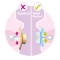 Perfect Night - Orthodontic Silicone Pacifier, 6 Months+, Pink
