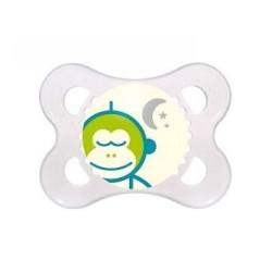 Original - Pacifier with Rubber Teat 2-6 Months Neutral