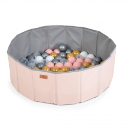 Collapsible Ball Pit - Pink with 90 Balls