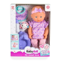 My Sweet Doll - Doll with Potty, Pacifier, and Bottle
