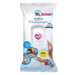 Dealo 40 Multi-Surface Sanitizing Wipes with Plate