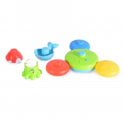 Bath Toys - Cartoon Animals with Automatic Water Spray for Sensory Development