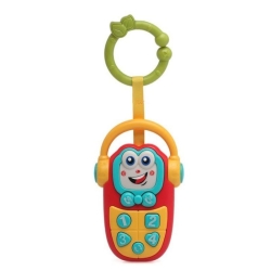 Interactive Telephone - Educational Toy for Imitation with Lights, Sounds and Numbers