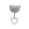 Sweet Friends - Pink Kitten Silicone Teether, 13 cm