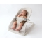 Light Grey Rocking Bouncer with Removable Cover 0M+