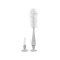 Bottle and Cup Brush with Hygienic Bristles White/Grey