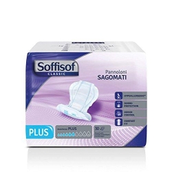 SOFFISOF Classic - 30 Shaped Diapers Plus