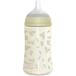 Suavinex Poetry - Baby Bottle with SX Pro Silicone Teat, Green, 270 ml