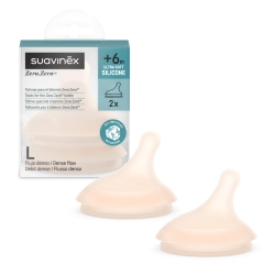 Suavinex Zero.Zero - 2 Anti-Colic Silicone Teats 6 Months+