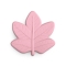 Suavinex POETRY - Pink Maple Leaf Silicone Teether