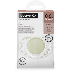 Suavinex Poetry - Sx Pro Fisio Silicone Pacifier 0-6 Months Green