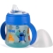 Suavine Baby Bottle with Handles and Silicone Spout, Blue, 4 Months+, 150 ml