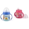 Suavine Baby Bottle with Handles and Silicone Spout, Blue, 4 Months+, 150 ml