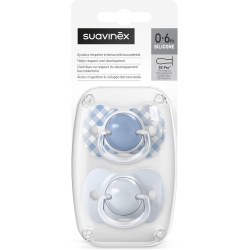 Suavinex WILD&FREE - 2 SX Pro Silicone Pacifiers 0-6M Blue