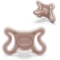 Suavinex Zero Zero - Pacifier with symmetrical SX Pro teat for children from 0 to 6 months Deep