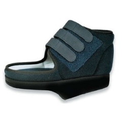Baruk Post-Operative High Shoe with Total Opening, Prepared for Insole, Blue, Size XL (43-44)