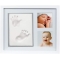 Baby Photo Frame and Hand and Footprint in Mouldable Material