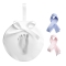 Round Footprint - Hanging Hand and Foot Kit with Bow