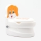 Interactive Educational Potty with Sound Effects and Toilet Paper Holder - Dog