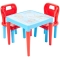 Play and Activity Table with 2 Chairs for Children Ages 3-5