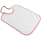 3 Large Soft Absorbent Cotton Bibs in Solid Color