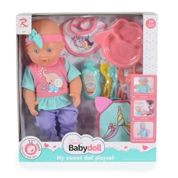 Tutu Babydoll - Doll with Accessories and Unicorn Backpack 31 cm