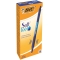 Soft FeelClic Grip - 12 Retractable Ballpoint Pens Medium Tip 1.0 mm Blue Color