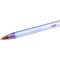 Cristal Soft - 50 Red Ballpoint Pens Medium Tip 1.2 mm