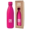 ONE COLOR - Double Wall Stainless Steel Thermal Water Bottle 12 Hours Fuchsia