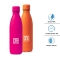 ONE COLOR - Double Wall Stainless Steel Thermal Water Bottle 12 Hours Fuchsia