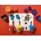 Baby Do - 3 Packs of Modeling Clay in 3 Bright, Mixable Colors for Children from 12 Months 3 x 75g