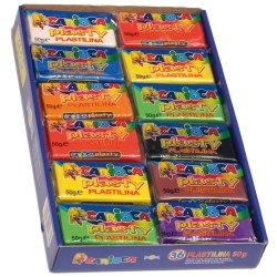 Plasty - Soft modeling clay 36 x 60 gr