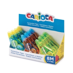 12 Correction Tapes 8 m x 5 mm