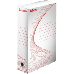 Boxy 80 - 10 A4 Archive Boxes 100% Recyclable FSC White 25 x 35 x 8 cm