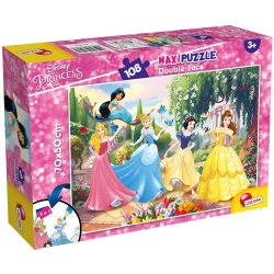 Disney Princess 108-Piece Double-Sided Supermaxi Puzzle to Color