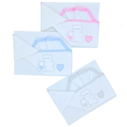 Maxi Crib Sheet Set - 2 Sheets + 1 Pillowcase - Pink