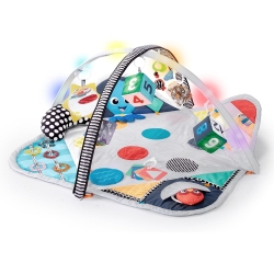 Sensory play area with discovery gym for newborns and toddlers
