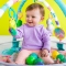 4-in-1 Multi-Activity Play Gym with Music, 5 Toys, Support Cushion, and Balls