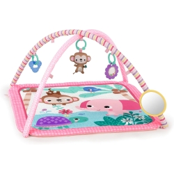 Floral Safari Activity Gym + 4 Toys Included