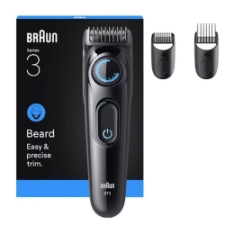 BeardTrimmer Series 3 - Cordless beard trimmer with steel blade