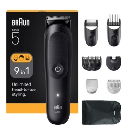 All-in-One Series 5 - 9-in-1 All-in-One Beard and Hair Trimmer - Black