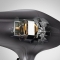 Ultra Speed ​​- Professional Hairdryer for Ultra-Fast Drying - Metallic Grey