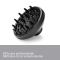 K7 - 2200 Watt Ionic Hairdryer Black with Concentrator and Diffuser