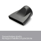 K7 - 2200 Watt Ionic Hairdryer Black with Concentrator and Diffuser