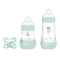 Easy Start - 2 Baby Bottles with Original Pacifier 0+ months 130 ml and 260 ml - Green